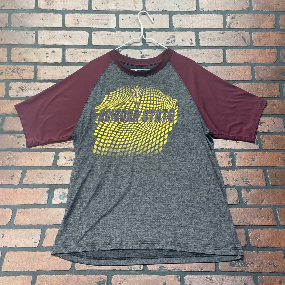 Stadium Athletics Men's XL Arizona State Sun Devils Performance T-Shirt two tone